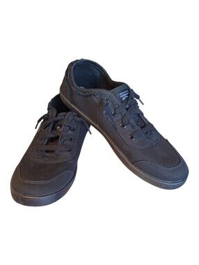 Skechers Work B Cute SR Women's 8.5 Black Slip On Sneaker Shoes